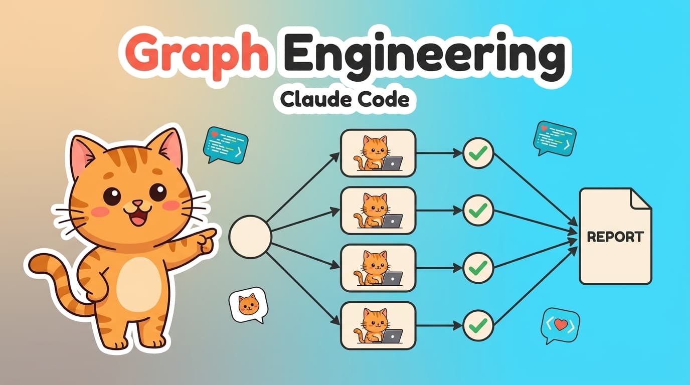 Claude Codeで始めるグラフエンジニアリング入門|複数のエージェントを「点と線」で組み立てる方法
